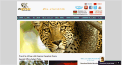 Desktop Screenshot of expressvacationtours.co.ke