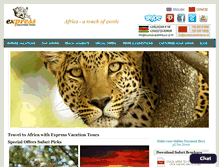 Tablet Screenshot of expressvacationtours.co.ke